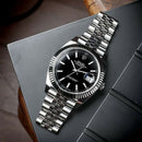 Relógio Masculino RLX Datejust- Aço inoxidável