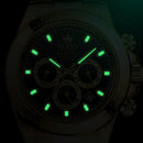 Relógio RLX Edição Ouro- Aço inoxidável