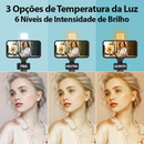 Selfiegram- Luz Integrada Tripé Multifunções 4 em 1