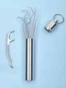 Kit Dental Clean - 7 peças em aço inoxidável