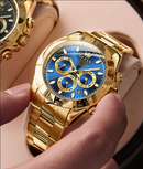 Relógio OLEVS Edição Ouro- Aço inoxidável ORIGINAL