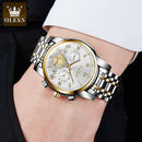 Relógio OLEVS turbilhão - Aço inoxidável