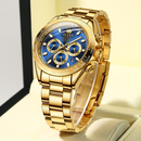 Relógio OLEVS Edição Ouro- Aço inoxidável ORIGINAL