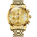 Relógio ouro fino - Aço inoxidável (Edição limitada)