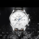 Relógio OLEVS Minimalista - Couro legítimo