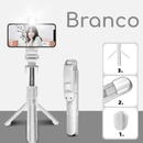 Selfiegram- Luz Integrada Tripé Multifunções 4 em 1