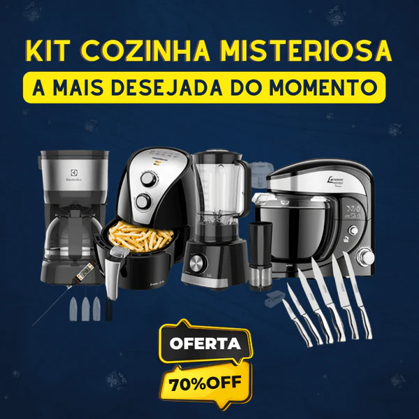 Kit Cozinha Misteriosa - Frete Grátis